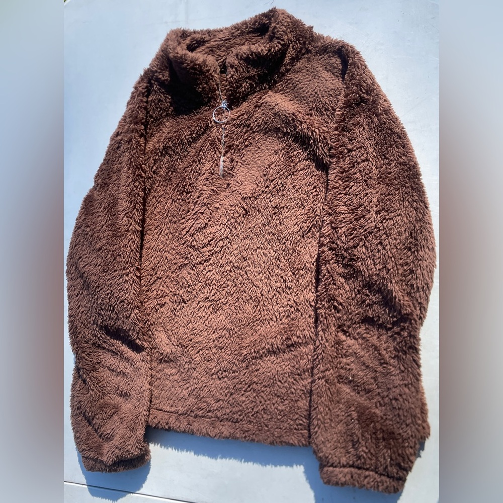 Joe Boxer Chocolate Plush Jacket